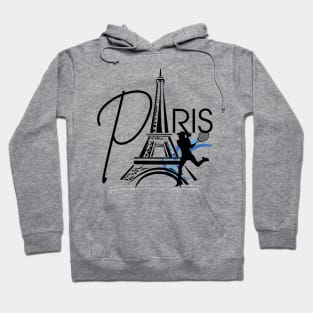 Paris summer games tennis Hoodie